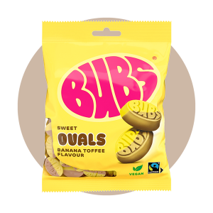 Bananer Bubs 100 g – Geléfri och Fairtrade socker