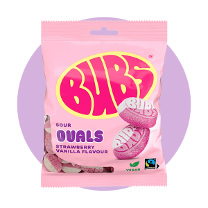 Hallon godis 100 g – Vegansk och Fairtrade-certifierad