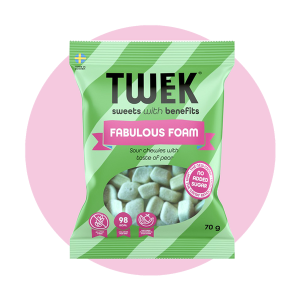 Fabulous Foam - Fruktiga skumgodisar med låg sockerhalt 100 g