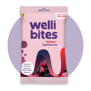 Söt och salt godis med vitamin B6 – 100 g