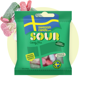 Surt godisblandning 100 g – Svensk kvalitetsgodis