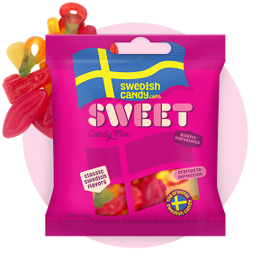 Söta blandade godisar 200 g – Komfort och njutning